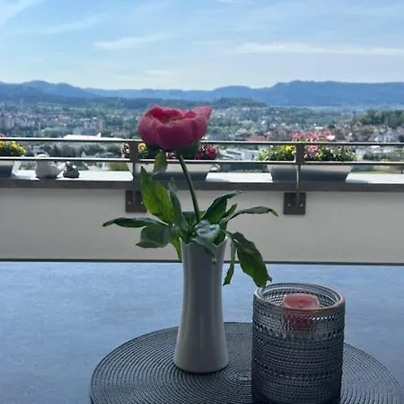 - Penthauswohnung Albblick, Traumhafter Ausblick, Ruhige Lage